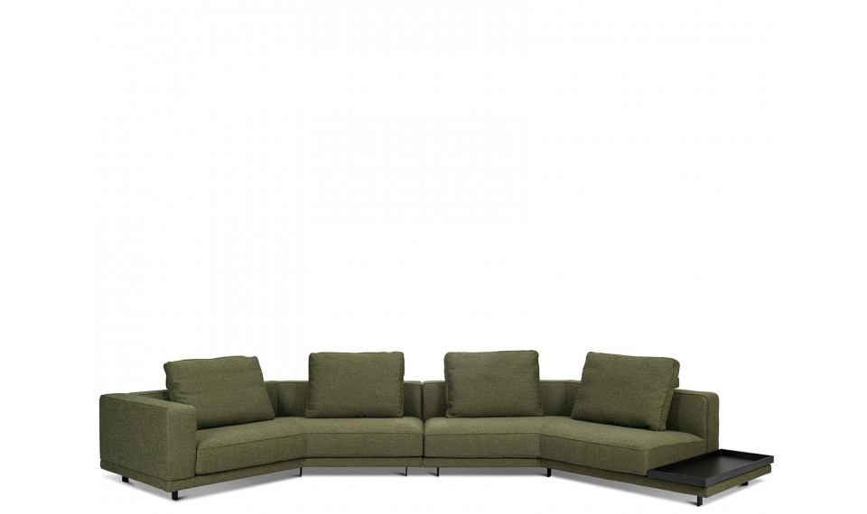 CATENA 4 seater,Сurved 3-module arm-Curved 3-module flex R  nurgadiivan | 100% kvaliteet CATENA 4 seater,Сurved 3-module arm-Curved 3-module flex R  nurgadiivan | Pehme mööbel | ZIPhome.ee pilt 1