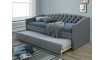ALESSIA Voodi 90x200 dark grey | Soft furniture | ZIPhome.ee image 1