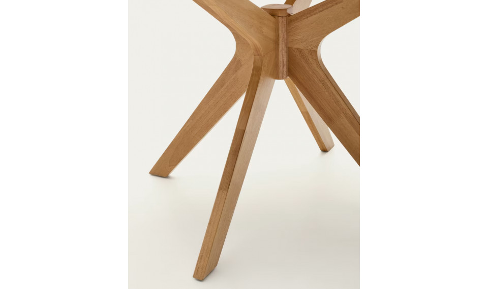 Naanim round table in oak veneer, Ø 120 cm | Tables | ZIPhome.ee image 5