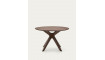 Naanim round table in walnut veneer, Ø 120 cm | 100% Quality Naanim round table in walnut veneer, Ø 120 cm | Tables | ZIPhome.ee image 1