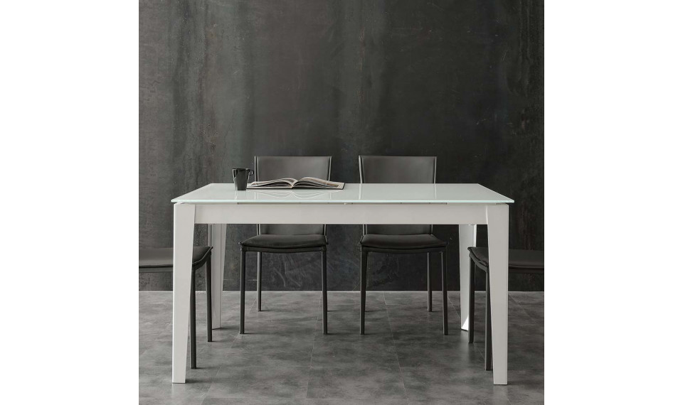 Long Way Glass  table  140/380 x90 Bianco | Tables | ZIPhome.ee image 1