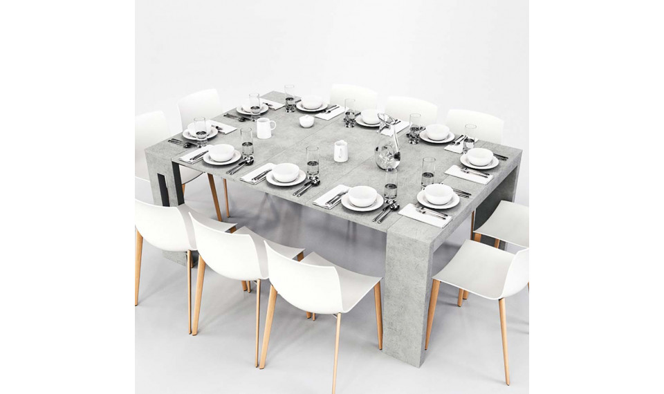 Exodus Transformer table 120/186x44 Cemento | Tables | ZIPhome.ee image 3