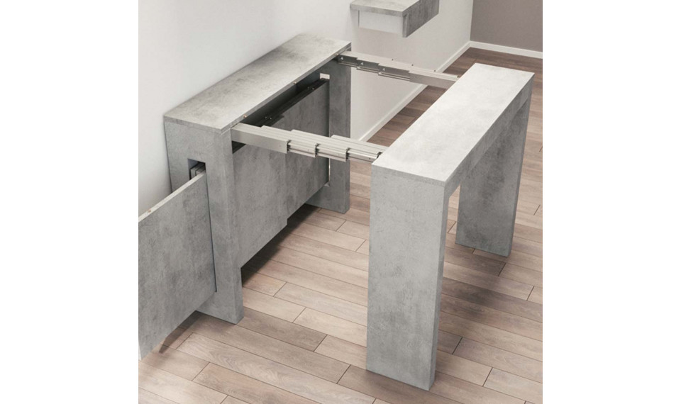 Exodus Transformer table 120/186x44 Cemento | Tables | ZIPhome.ee image 2