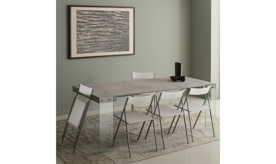 Iceberg Transformer table 85/200x50 Cemento | Tables | ZIPhome.ee image 2