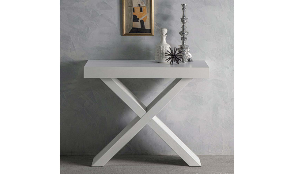 Doble X Transformer table 90/195x45 Bianco | Tables | ZIPhome.ee image 1
