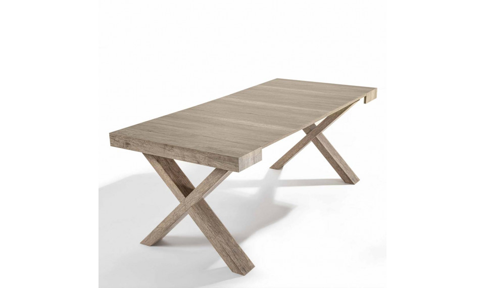 Doble X Transformer table 90/195x45 Cemento | Tables | ZIPhome.ee image 2