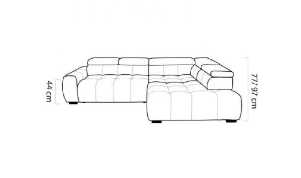 BULL L  nurgadiivan | Diivanvoodid | ZIPhome.ee kuva 4