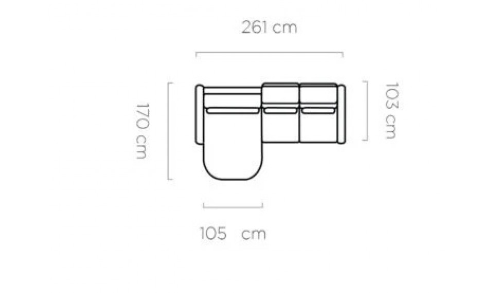Barillo S kulmasohva  | L-Sohvat | ZIPhome.ee kuva 6