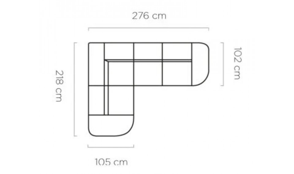 OTIS L nurgadiivanvoodi  | Diivanvoodid | ZIPhome.ee pilt 4