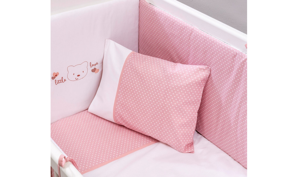LITTLE LOVE BABY BEDDING SET (50x100 cm) | Natura Baby | ZIPhome.ee изображение 3