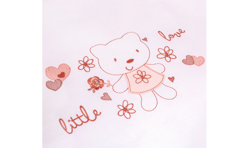 LITTLE LOVE BABY BEDDING SET (50x100 cm) | Natura Baby | ZIPhome.ee изображение 2