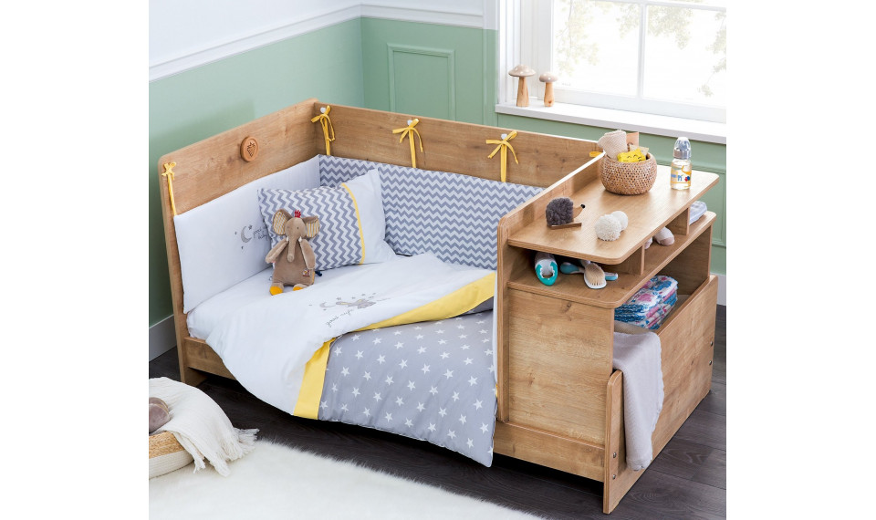 HAPPY NIGHTS Laste voodipesu komplekt (60x120 cm) | Romantic Baby | ZIPhome.ee pilt 3