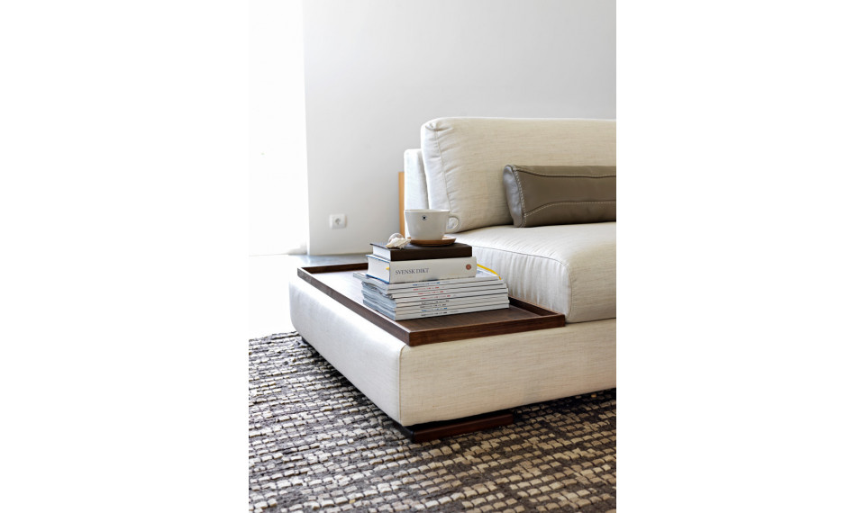CARTAGO Nurgadiivan 1,5 Tray+Table wood+Chl Wide L/R | 100% kvaliteet CARTAGO Nurgadiivan 1,5 Tray+Table wood+Chl Wide L/R | Pehme mööbel | ZIPhome.ee pilt 2