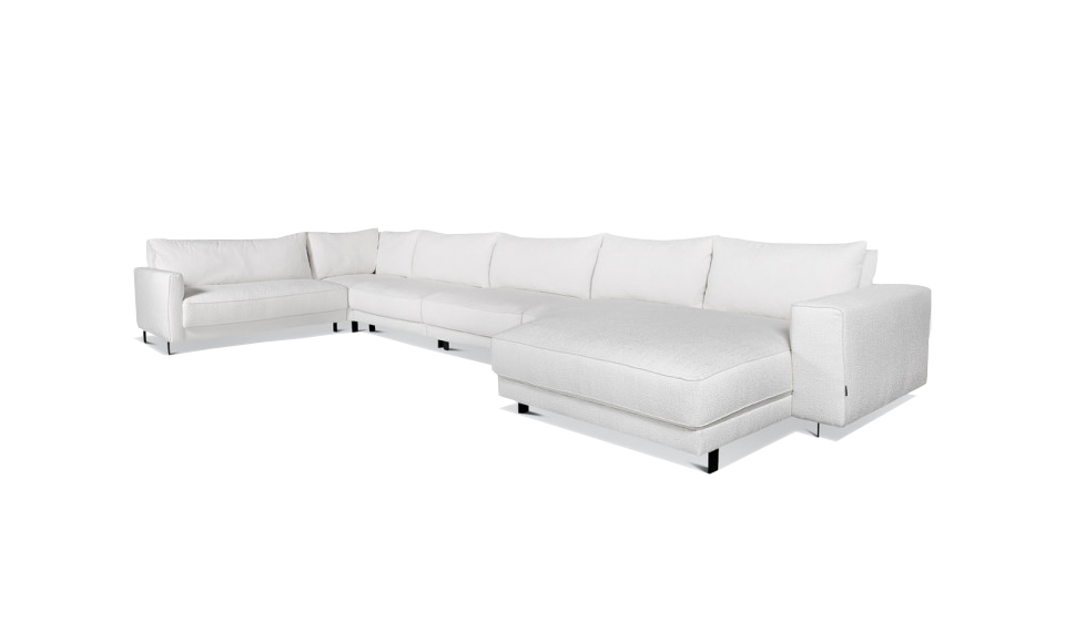 SAMBA DOUBLE DAY Угловой диван Armrest Porto L/R+2,5+C+1 (100)+Chl Round L/R+Armrest Rio L/R | Мягкая мебель | ZIPhome.ee изображение 2