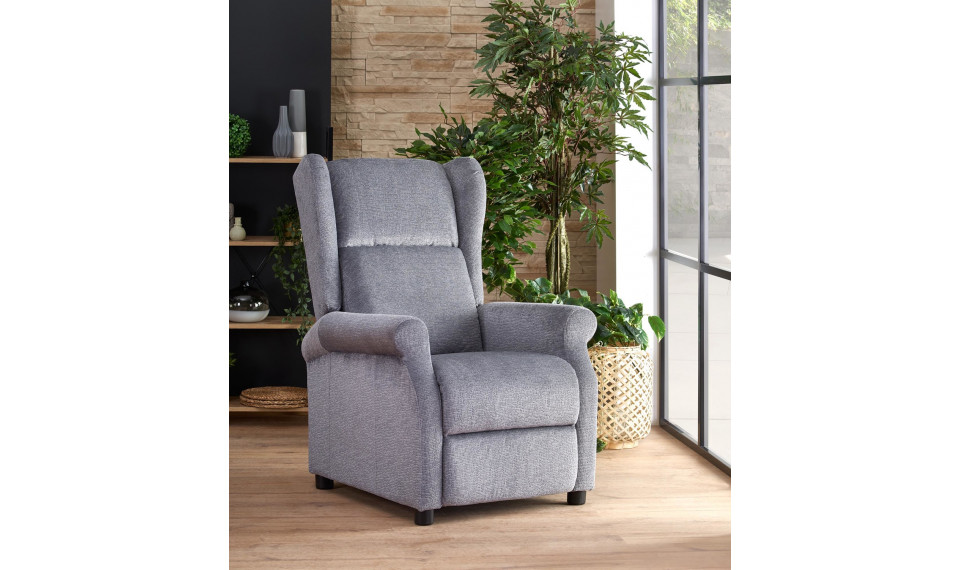 AGUSTIN-M Armchair gray with massage function | 100% Quality AGUSTIN-M Armchair gray with massage function | Armchairs | ZIPhome.ee image 1