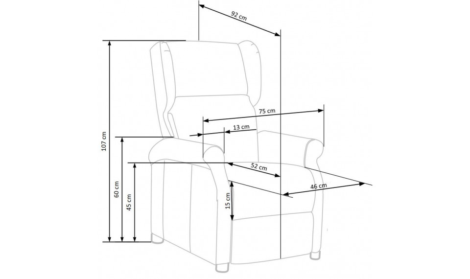 AGUSTIN-M Armchair gray with massage function | 100% Quality AGUSTIN-M Armchair gray with massage function | Armchairs | ZIPhome.ee image 7