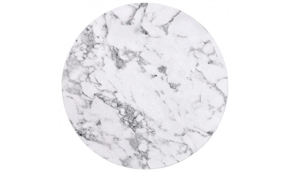 PAOLA set of 2 coffee tables (60/40, 38/34 cm), color: marble/silver | Kahvipöydät | ZIPhome.ee kuva 2