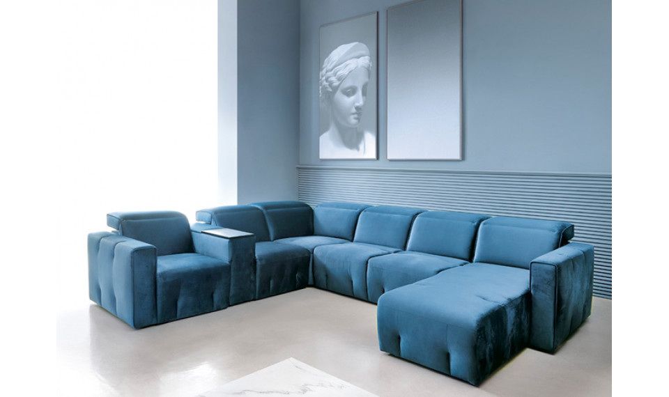 SPOT 1RF man.-mod. shelf USB-1RF man.-E-2,5F-REC/BK Угловой диван-кровать | Мягкая мебель | ZIPhome.ee изображение 1