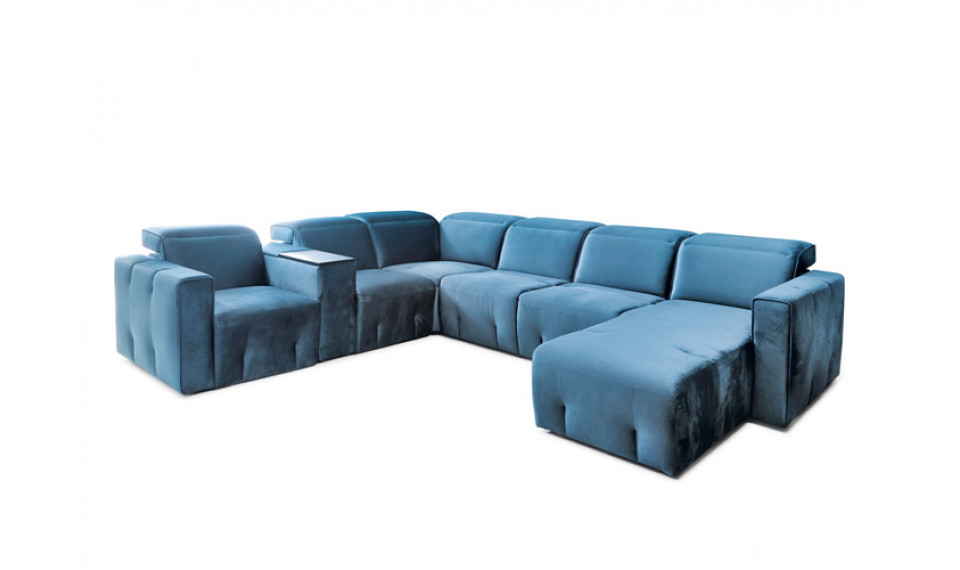 SPOT 1RF man.-mod. shelf USB-1RF man.-E-2,5F-REC/BK Угловой диван-кровать | Мягкая мебель | ZIPhome.ee изображение 2