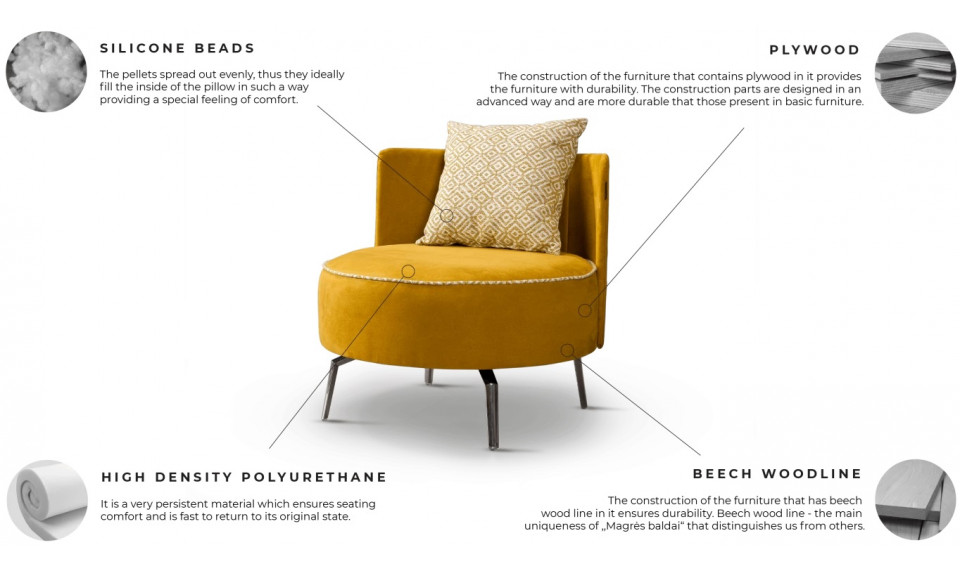 SAULE armchair | 100% Quality SAULE armchair | Armchairs | ZIPhome.ee image 4