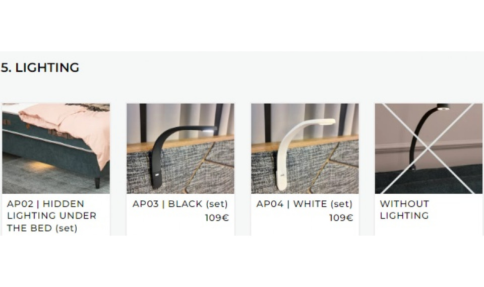 FORTUNA 140 voodi | Voodid | ZIPhome.ee pilt 13