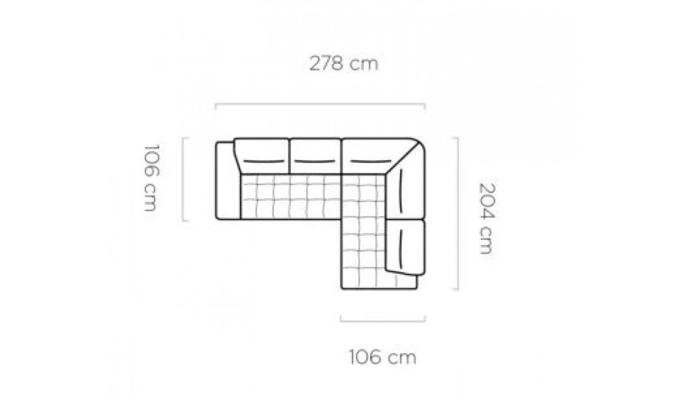 COLOMBO MINI nurgadiivan | 100% kvaliteet COLOMBO MINI nurgadiivan | Pehme mööbel | ZIPhome.ee pilt 3