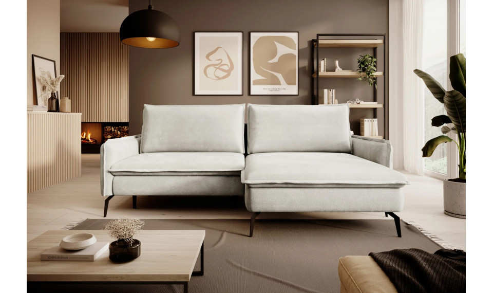 GLOSSY Nurgadiivanvoodi | 100% kvaliteet GLOSSY Nurgadiivanvoodi | Pehme mööbel | ZIPhome.ee pilt 1