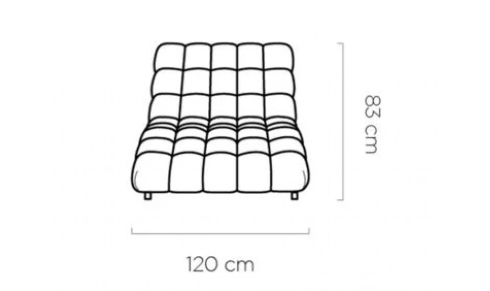 DELPHI 120 lamamistool | 100% kvaliteet DELPHI 120 lamamistool | Pehme mööbel | ZIPhome.ee pilt 6