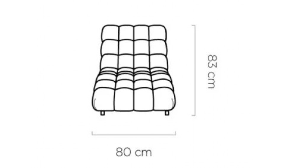 DELPHI 80 lamamistool | 100% kvaliteet DELPHI 80 lamamistool | Pehme mööbel | ZIPhome.ee pilt 5