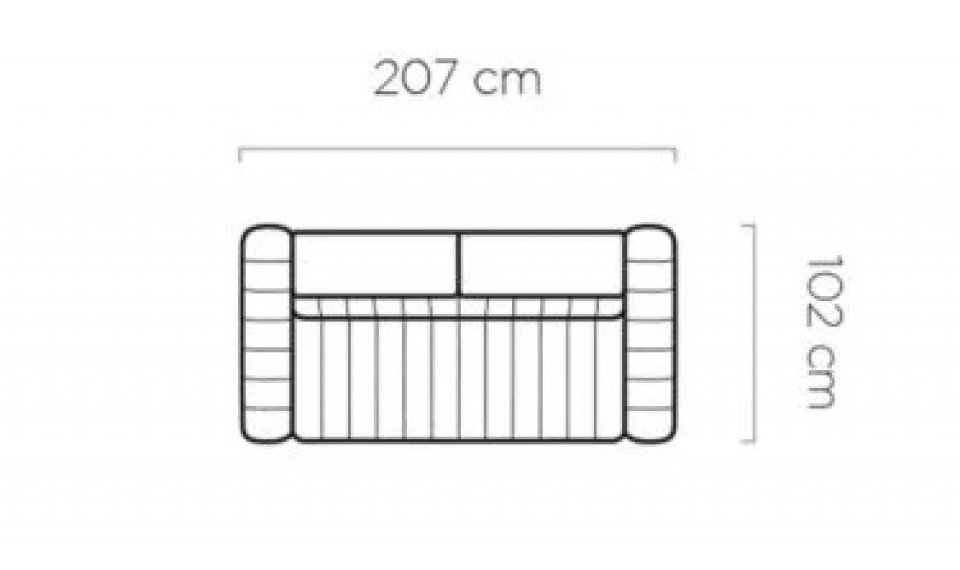 GANDI A Diivanvoodi, magamiskoht 120x200 | 100% kvaliteet GANDI A Diivanvoodi, magamiskoht 120x200 | Pehme mööbel | ZIPhome.ee pilt 7