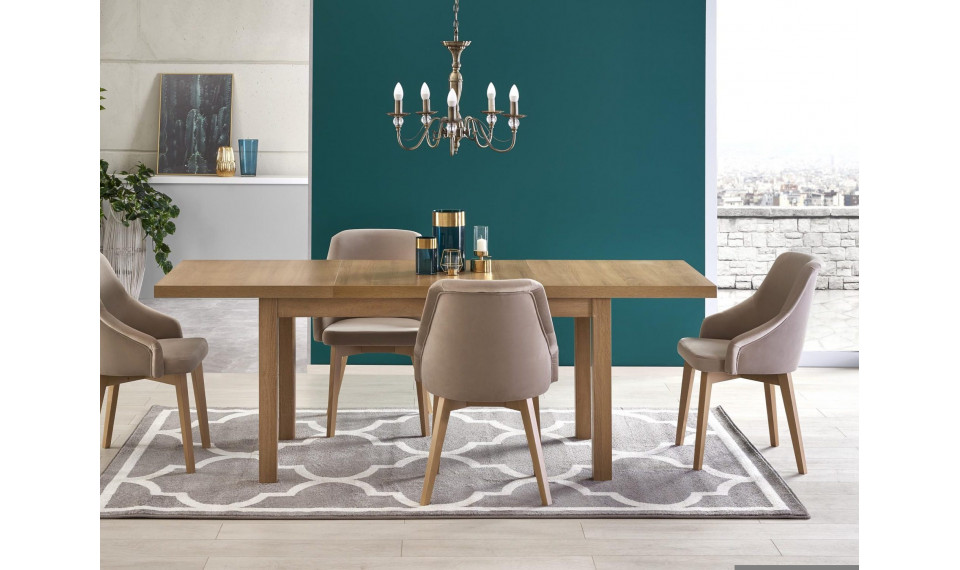 TIAGO 2 140-220 extendable dining table, riviera oak | Tables | ZIPhome.ee image 1