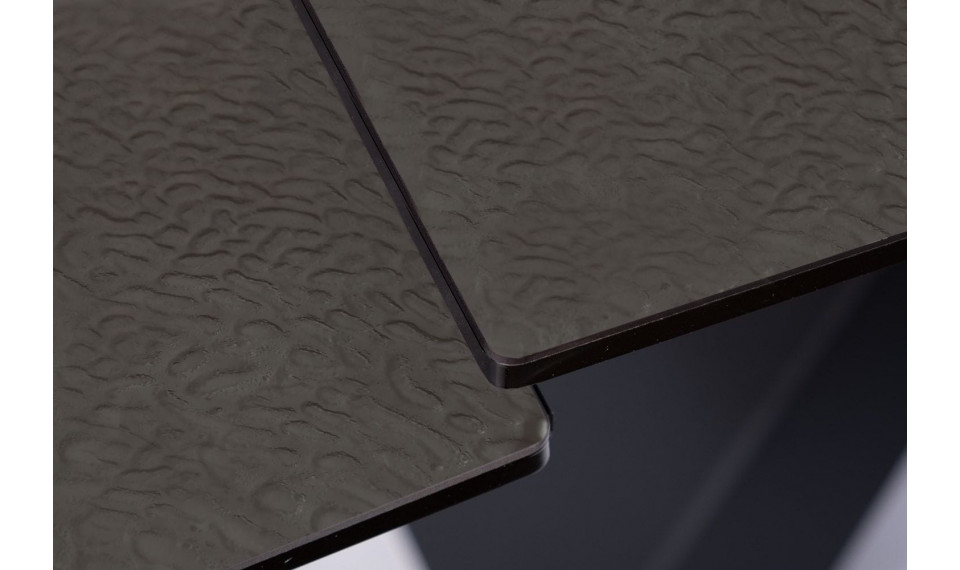 SALVADORE Раздвижной 160-240 Обеденный стол, Расплавленное стекло / черный | Столы | ZIPhome.ee изображение 4