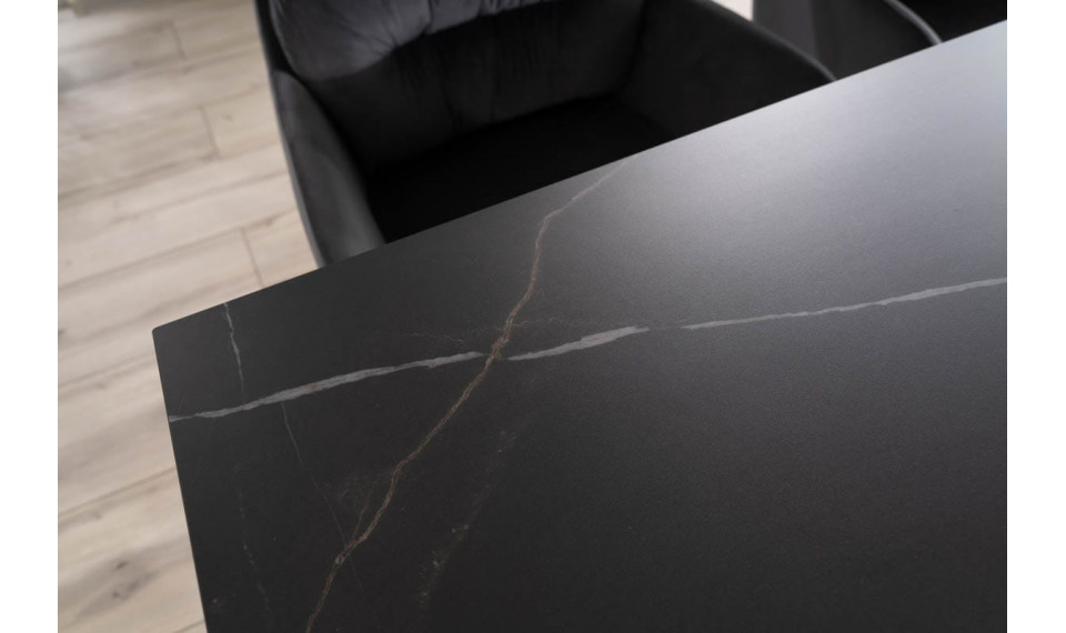 SALVADORE Раздвижной 160-240 Обеденный стол, Сахара нуар / черный | Столы | ZIPhome.ee изображение 4