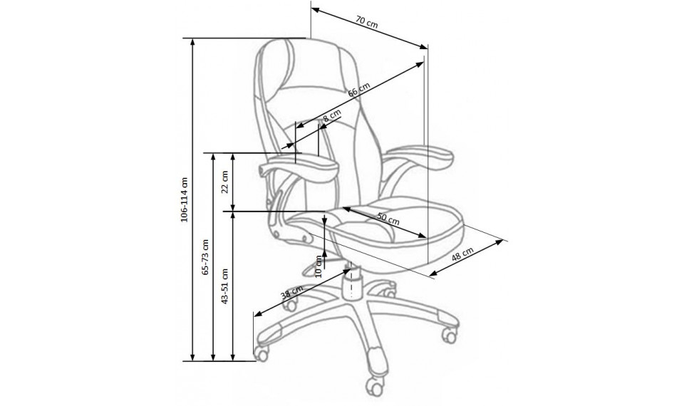CARLOS офисный стул,цвет черный | Офис | ZIPhome.ee изображение 3