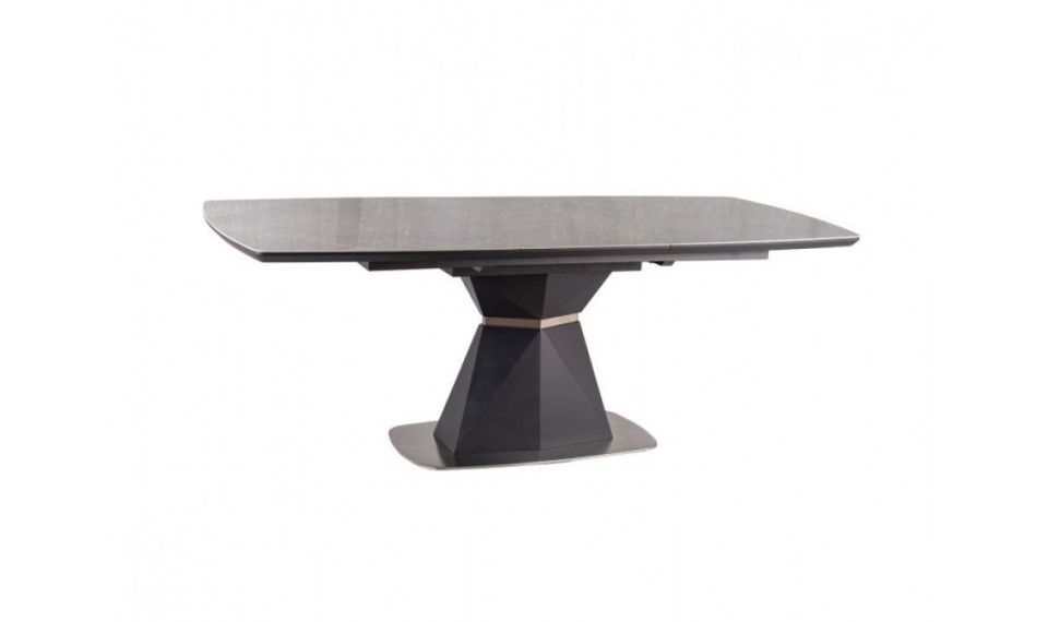 CORTEZ Extendable Dining table, Ceramic, marmor effect / Anthracyt matt | Tables | ZIPhome.ee image 1