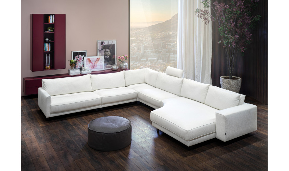 SAMBA DOUBLE DAY Угловой диван Armrest Porto L/R+2,5+C+1 (100)+Chl Round L/R+Armrest Rio L/R | Мягкая мебель | ZIPhome.ee изображение 1