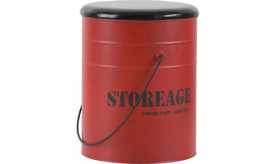 Container-pouffe Basket red | Boxes and Organizers | ZIPhome.ee image 1