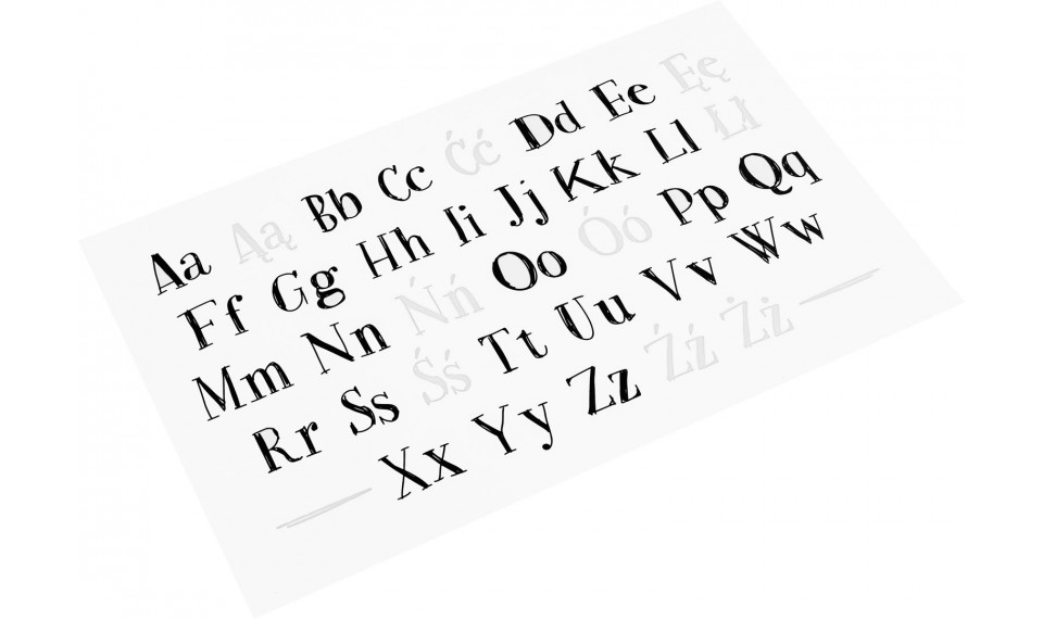 Desk pad Alphabet | Коробки и органайзеры | ZIPhome.ee изображение 1