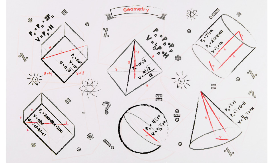 Desk pad Geometry | Коробки и органайзеры | ZIPhome.ee изображение 1