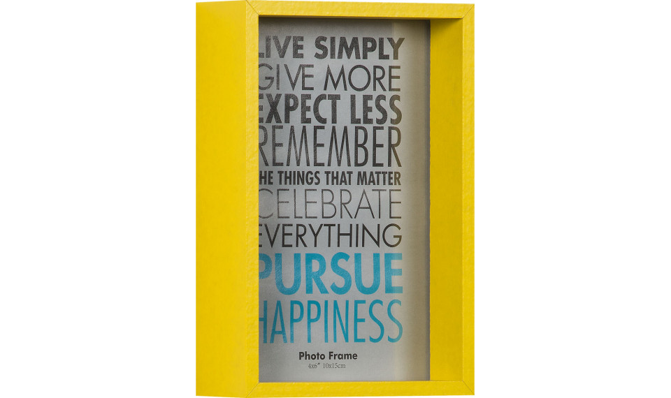 Photo frame Levo yellow | Фоторамки | ZIPhome.ee изображение 1