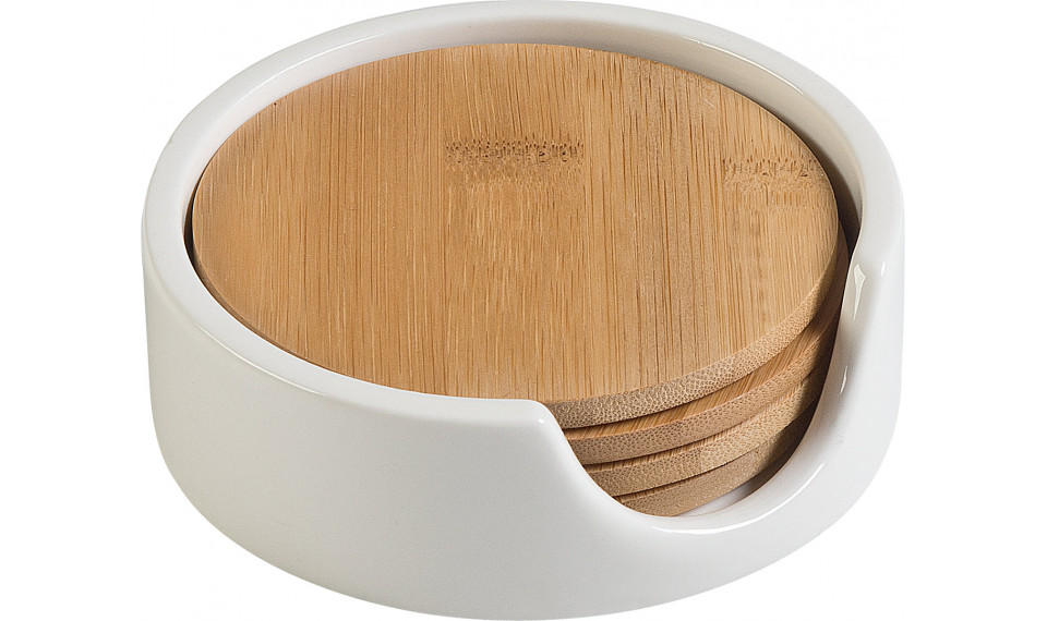 Bamboo pads with box Keno - set of 4pcs. | Lauanõud | ZIPhome.ee pilt 1