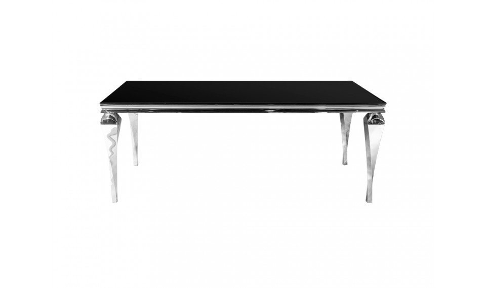 Dining table TH951 silver / black | Tables | ZIPhome.ee image 1