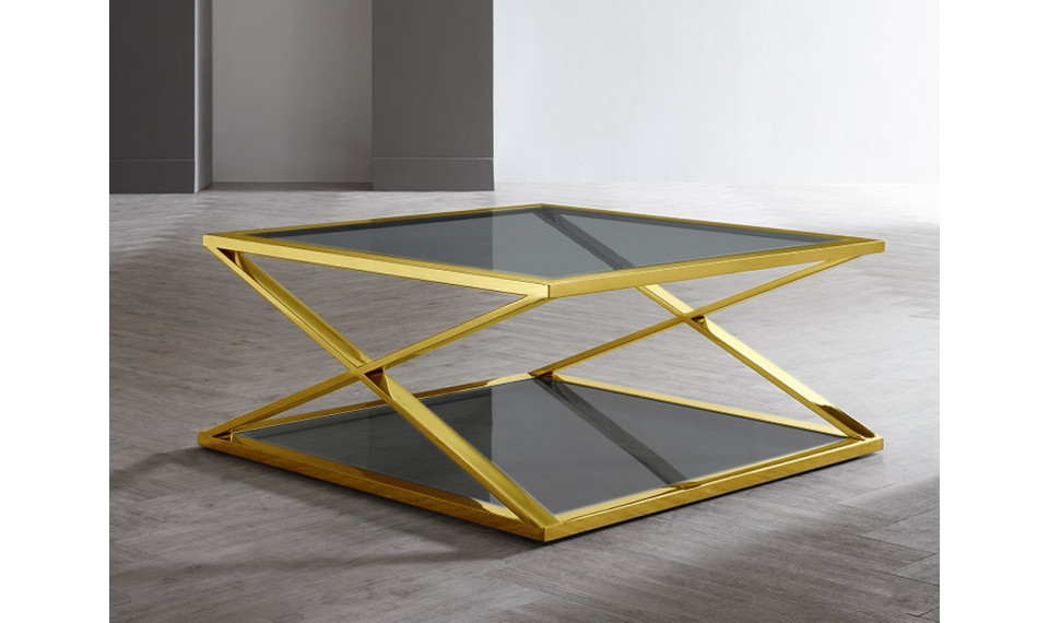 Кофейный столик. CJ-1085 gold gray | Кофейные столы | ZIPhome.ee изображение 2