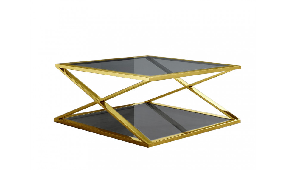 Кофейный столик. CJ-1085 gold gray | Кофейные столы | ZIPhome.ee изображение 1