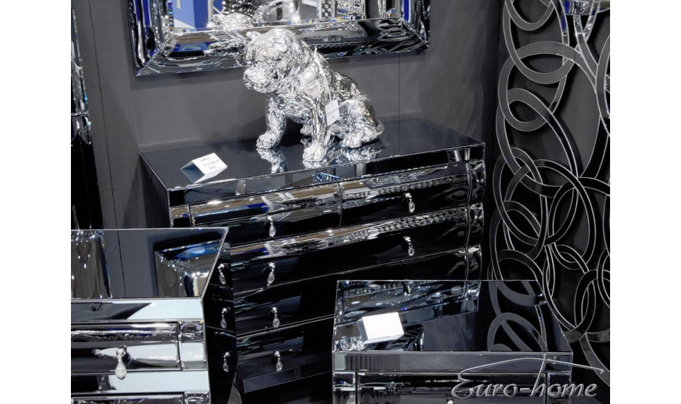 Chests of drawers 16JS0062 graphite mirror | Bedroom | ZIPhome.ee image 2