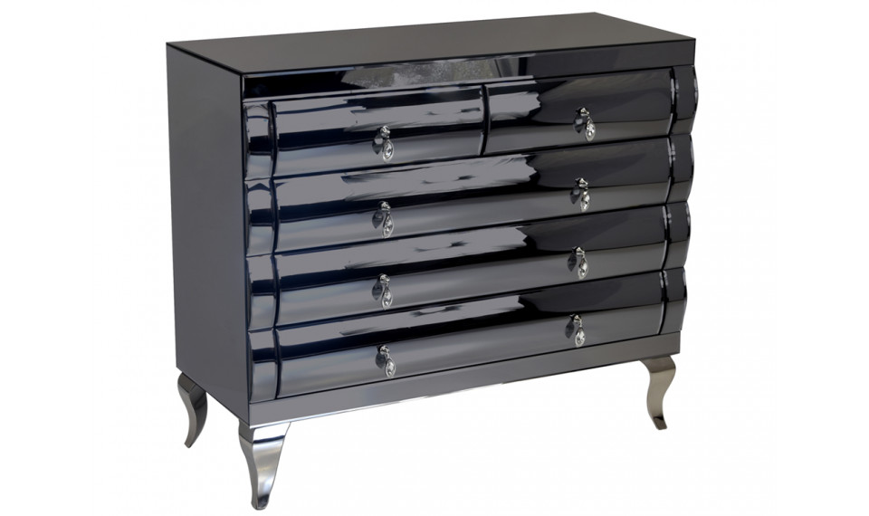 Chests of drawers 16JS0062 graphite mirror | Bedroom | ZIPhome.ee image 1