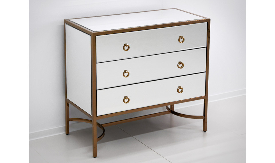 Chests of drawers LW6073 gold/mirror | Bedroom | ZIPhome.ee image 1