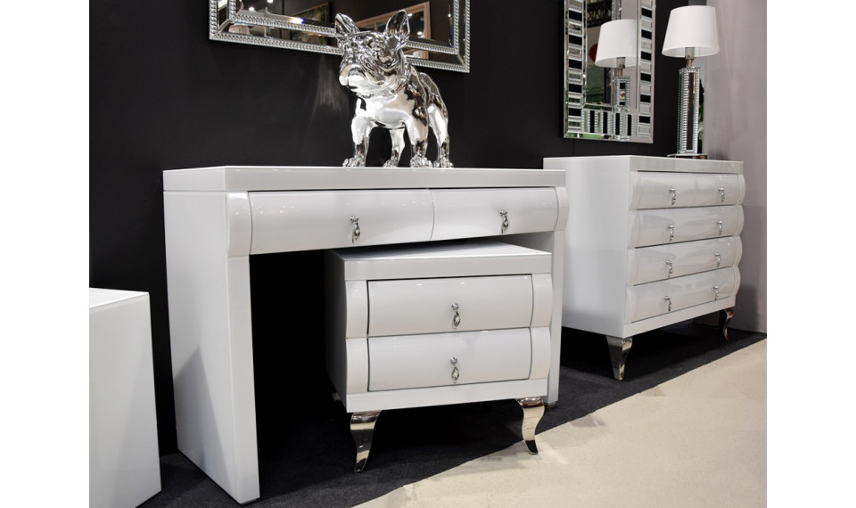 Туалетный столик 15JS0065 white gloss 120x42x80 | Туалетные столики | ZIPhome.ee изображение 2