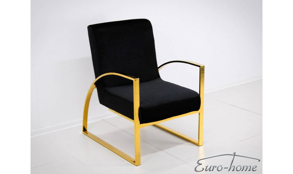 Armchair FC42 gold / black | 100% Quality Armchair FC42 gold / black | Armchairs | ZIPhome.ee image 2