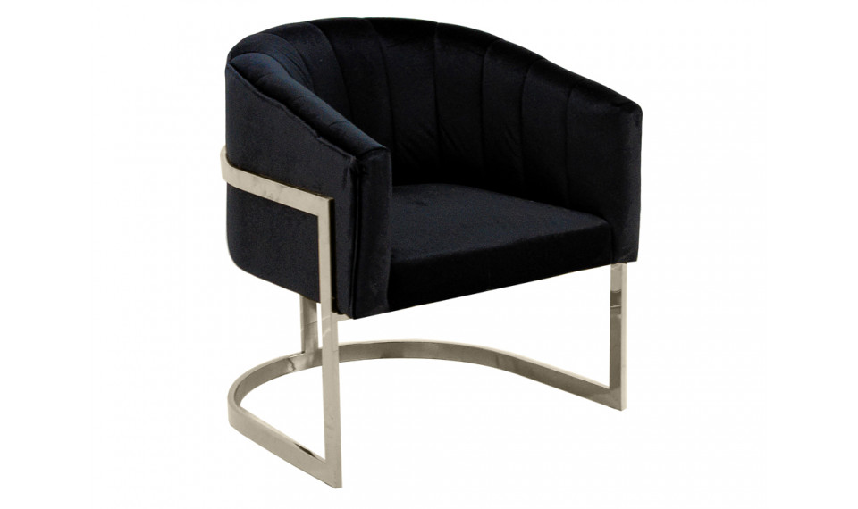 Armchair FC40 silver / black | 100% Quality Armchair FC40 silver / black | Armchairs | ZIPhome.ee image 1